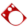 BMW 3 Series Carbon Fiber Red Headlight Switch Knob Cover (1991-1999)