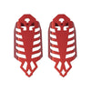 Motorcycle ATV Red Universal Fork Dust Shock Absorber Spring Covers