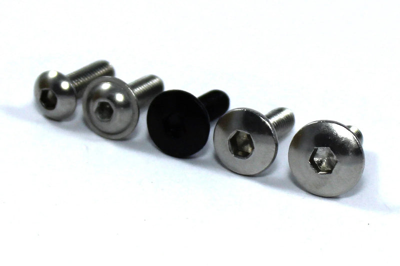 Triumph windshield bolts with rubber nuts