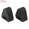 Chevrolet Silverado 2 x Black Tailgate Latch Rubber Stops