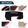Mazda Premacy MK3 Sun Protector Black Red Dashboard Cover Mat (2005-2016)