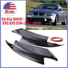 BMW E90 E92 E93 M3 Carbon Look Front Splitter Bumper Spoiler Lip (2007-2013)
