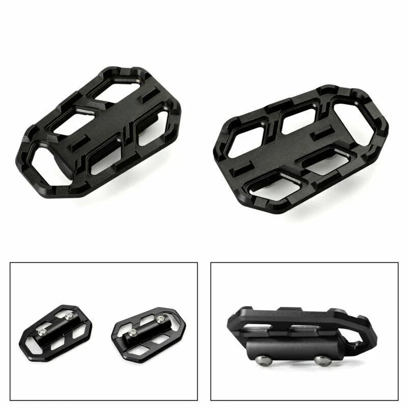 BMW G310GS, S1000XR, R1200GS / Adv (2013-2019) Black Footrest Footpegs