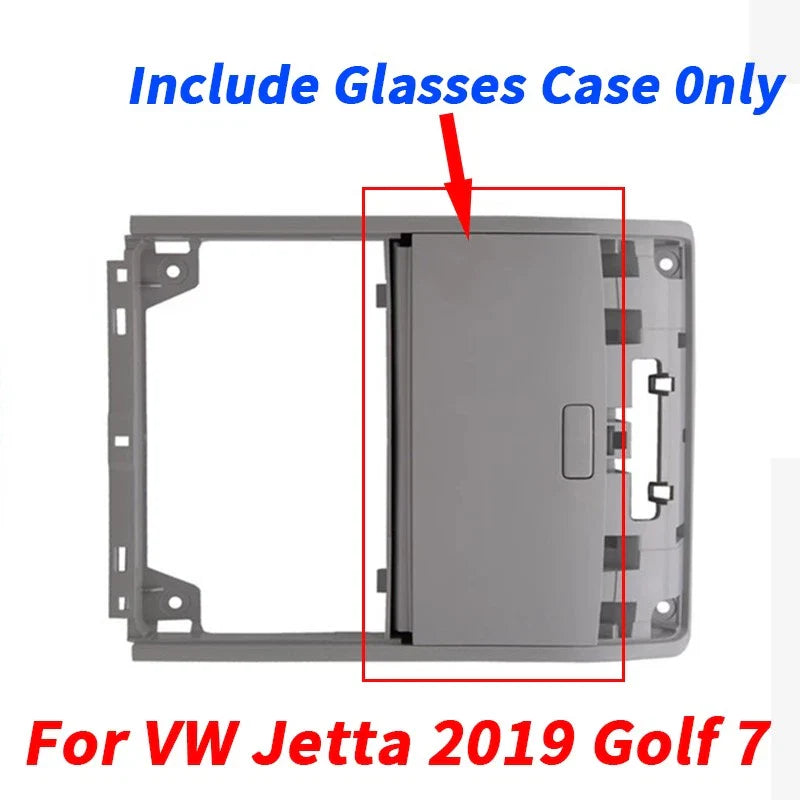 VW Jetta Gray Sun Glasses Case Holder Storage Box (2019–2019)