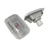 Toyota Land Cruiser 100 90 70 Hilux Clear Front Side Marker Flasher Lights