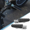 BMW Pair 8mm Aluminum Aolly Motorcycle Footrest Footpeg Bike Cycling Black