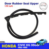 Door Rubber Seal Upper Weatherstrip LH Fits Honda Civic EG 3D Hatchback 1992-95