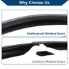 Honda Fit Side Window Vent Visors Car Window Deflectors (2015-2020)