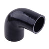 Car Black 2" to 2.5" 90 Degree Reducer Silicone Hose Coupler