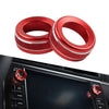 Subaru BRZ, Toyota GR86 Red Center Console Volume Switch Knob Ring (21-24)