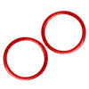BMW 3 Series E36 (1991-1999) Red Door Speaker Ring Cover Trim