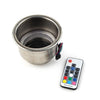 Marine RV Truck Stainless Steel LED RGB Drink Cup Holder
