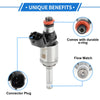 Mazda CX-5 2.0 (2011-2017) 1 Pc Silver Black Fuel Injector