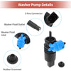 Mercedes-Benz E-Class Windshield Washer Pump w/Grommet (2003-2009)