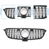 Mercedes-Benz GLE 2015-2019 Chrome Silver Tone Front Upper Bumper Grille