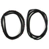 Door Rubber Weatherstrip Front LH+RH Fits Toyota KE15 KE17 2D Coupe 1968-70 D05