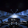 Motorcycle LCD Digital Speedometer Odometer Tachometer Gauge