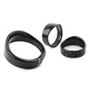 Harley Touring 7" 4.5" Fog Headlight Trim Ring Bezel Visor Cover