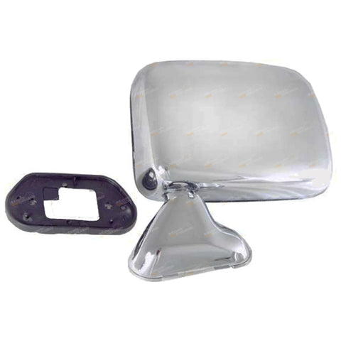 Toyota Hilux RH Chrome Side Door Mirror (1983–2004)