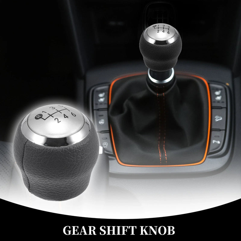 Toyota Corolla Auris Yaris RAV4 6 Speed Gear Shift Knob Leather (2007–2013)