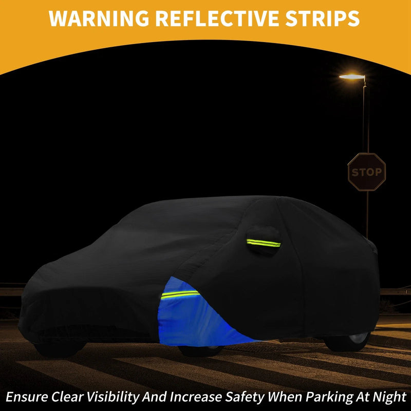 Tesla Model 3 (2017-2023) - Oxford Cloth Black Blue Waterproof Car Cover