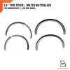 Nissan Navara 3.5" Tyre Coverage Matte Black Bolted Fender Flares (15-19)