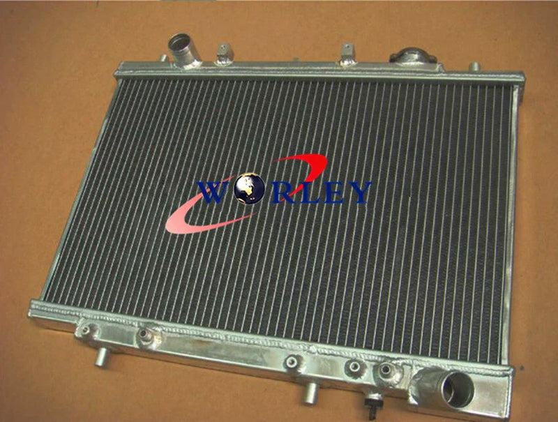 Ford Capri 3 Row Aluminum Radiator & Fan (1989-1995)