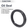 Auto Oil Seal 48x62x7mm 5 Pcs Seal Ring Rotary Shaft Seal NBR Rubber