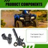 Honda Rancher 420 TRX420 Fuel Injector & Joint Cap (2014–2021)