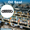 Oil Seal 25x44x7mm Black 5 Pcs Seal Ring Rotary Shaft Seal Nitrile Rubber