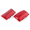 Harley Touring Red Rear Fender Tip Mud Guard Light Lens Cover (2014-2023)
