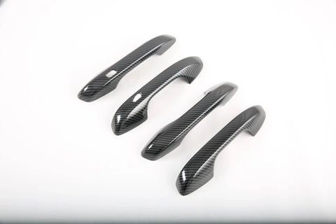 Kia Sorento ABS Carbon Fiber Door Handle Smart Keyhole Cover Trim (2021-2023)