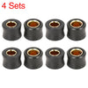Universal Motorbike 4x Rear Shock Absorber Cushion Rubber Ring Bush 10/12mm