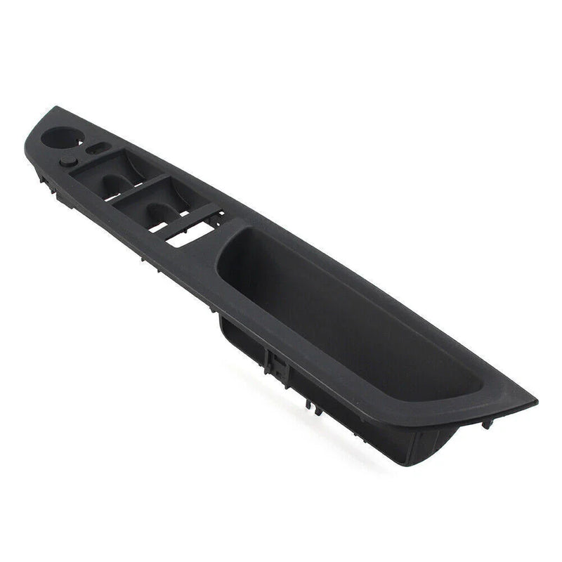 BMW X5 X6 Black ABS Inner Door Handle Trim Cover (2007-2013)