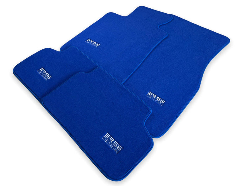 BMW ER56 Design Blue LHD Tailored Floor Mats (1990-2022)