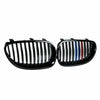 BMW E60 525i 530i Gloss Black M Color Front Kidney Grille (2003-2010)