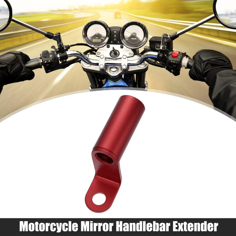 Motorcycle Rearview Mirror Handlebar Extender Holder 10mm