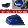 Tesla Model 3 Blue Right Passenger Side Mirror Cover Cap (2017–2023)
