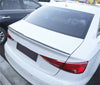 Audi A3 Sedan 2014-2020 Glossy Black Rear Trunk Spoiler Wing