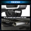 Toyota Tacoma 2.8" Inlet 8.5" Length Exhaust Tip (2005-2023)