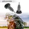 Make Model Aluminum Alloy Plastic Motorcycle Slider Frame Titanium Tone