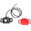 Universal Taillight Lamp 1x White LED Auxiliary Brake Reversing Lights