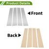 Dodge Ram 4 Pcs Pillar Window Trim (2009 - 2018)
