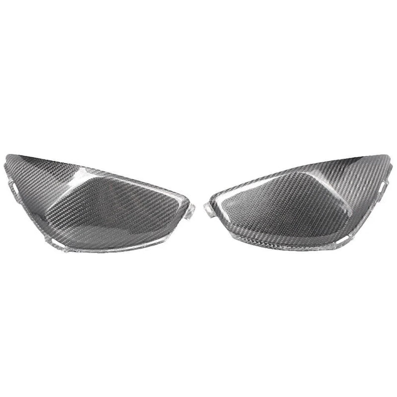 Honda CBR1000RR Black Carbon Fiber Side Tank Fairings (2008-2011)