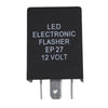 Cars 12V Flasher Relay Double Flashing Five-Legged Steering
