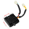 Honda CBT125 CG 3 Pins Voltage Regulator Rectifier with 2 Plugs
