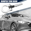 Mazda 3 Silver Tone Round Bumper Tow Hook Eye Ring Screw (2004-2013)