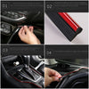 Various Models Silver 5M Car Interior Door Gap Edge Line Insert Molding Trim