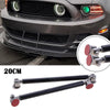 Various Models Black Universal Adjustable Bumper Lip Splitter Strut Rod