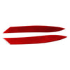 Jaguar F-Type Red Carbon Fiber Headlight Eyelids (2013-2024)